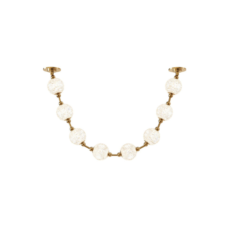 LED Pendant<br /><span style="color:#4AB0CE;">Entrega: 4-10 dias en USA</span><br /><span style="color:#4AB0CE;font-size:60%;">PREGUNTE POR ENTREGA EN PANAMA</span><br />Collection: Marni<br />Finish: Natural Brass