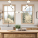 Alora - PD321708PN - LED Pendant - Marni - Polished Nickel