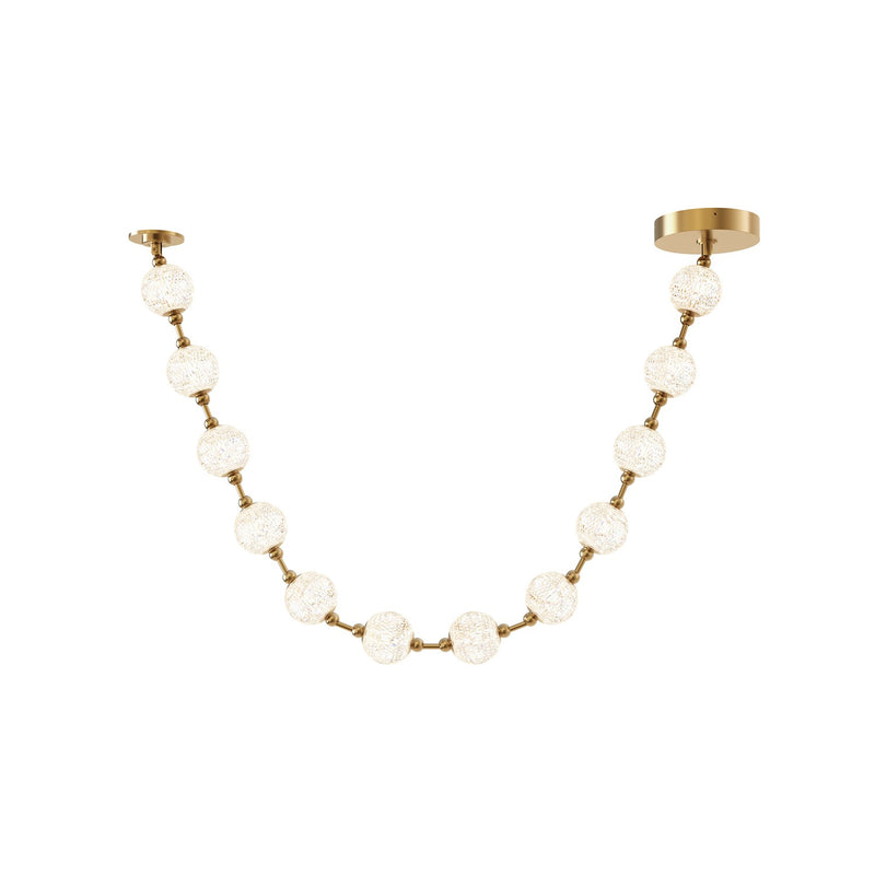 LED Pendant<br /><span style="color:#4AB0CE;">Entrega: 4-10 dias en USA</span><br /><span style="color:#4AB0CE;font-size:60%;">PREGUNTE POR ENTREGA EN PANAMA</span><br />Collection: Marni<br />Finish: Natural Brass