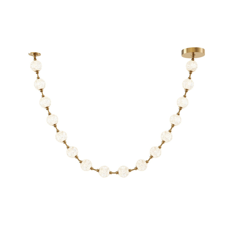 LED Pendant<br /><span style="color:#4AB0CE;">Entrega: 4-10 dias en USA</span><br /><span style="color:#4AB0CE;font-size:60%;">PREGUNTE POR ENTREGA EN PANAMA</span><br />Collection: Marni<br />Finish: Natural Brass