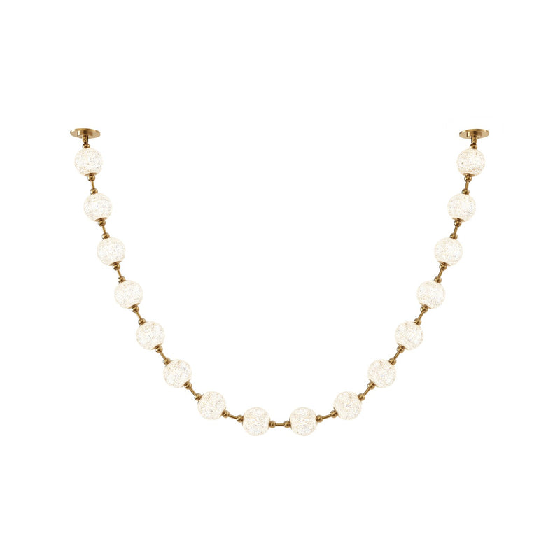 LED Pendant<br /><span style="color:#4AB0CE;">Entrega: 4-10 dias en USA</span><br /><span style="color:#4AB0CE;font-size:60%;">PREGUNTE POR ENTREGA EN PANAMA</span><br />Collection: Marni<br />Finish: Natural Brass