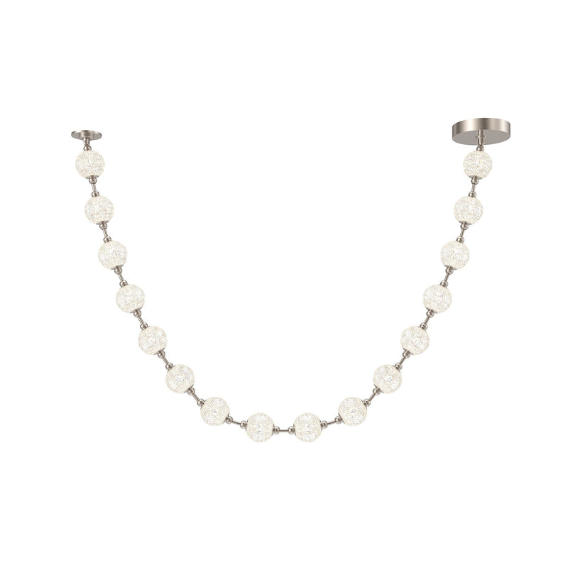 LED Pendant<br /><span style="color:#4AB0CE;">Entrega: 4-10 dias en USA</span><br /><span style="color:#4AB0CE;font-size:60%;">PREGUNTE POR ENTREGA EN PANAMA</span><br />Collection: Marni<br />Finish: Polished Nickel