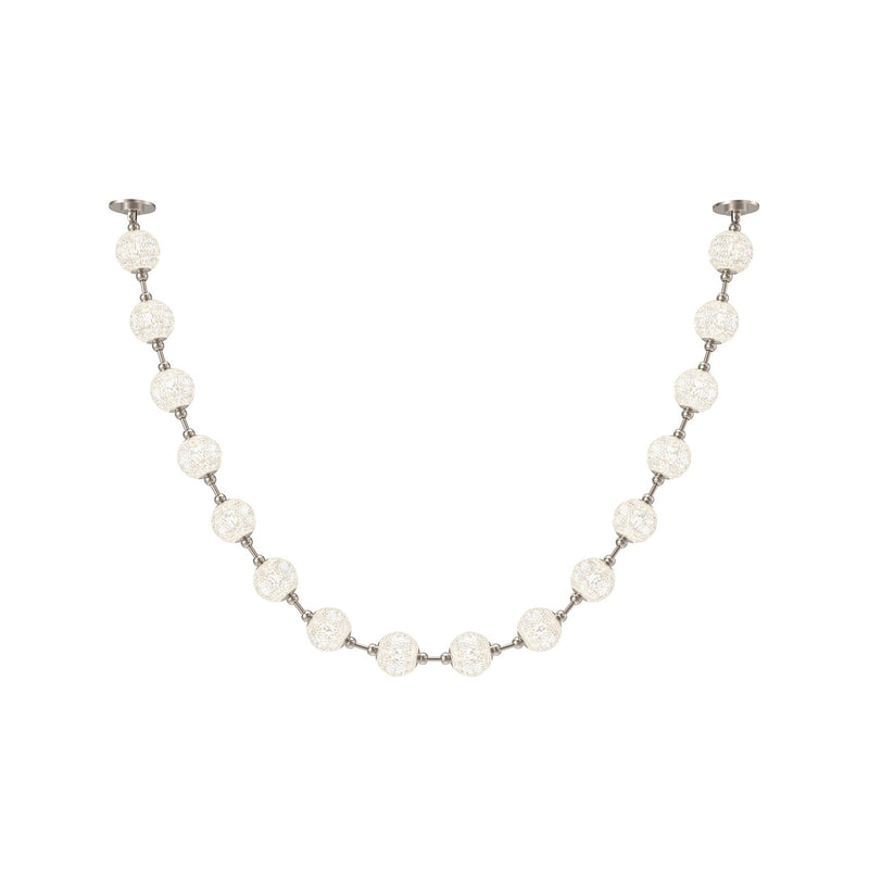 LED Pendant<br /><span style="color:#4AB0CE;">Entrega: 4-10 dias en USA</span><br /><span style="color:#4AB0CE;font-size:60%;">PREGUNTE POR ENTREGA EN PANAMA</span><br />Collection: Marni<br />Finish: Polished Nickel