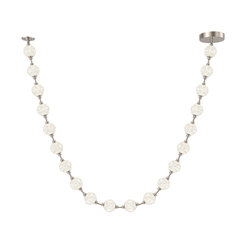 LED Pendant<br /><span style="color:#4AB0CE;">Entrega: 4-10 dias en USA</span><br /><span style="color:#4AB0CE;font-size:60%;">PREGUNTE POR ENTREGA EN PANAMA</span><br />Collection: Marni<br />Finish: Polished Nickel