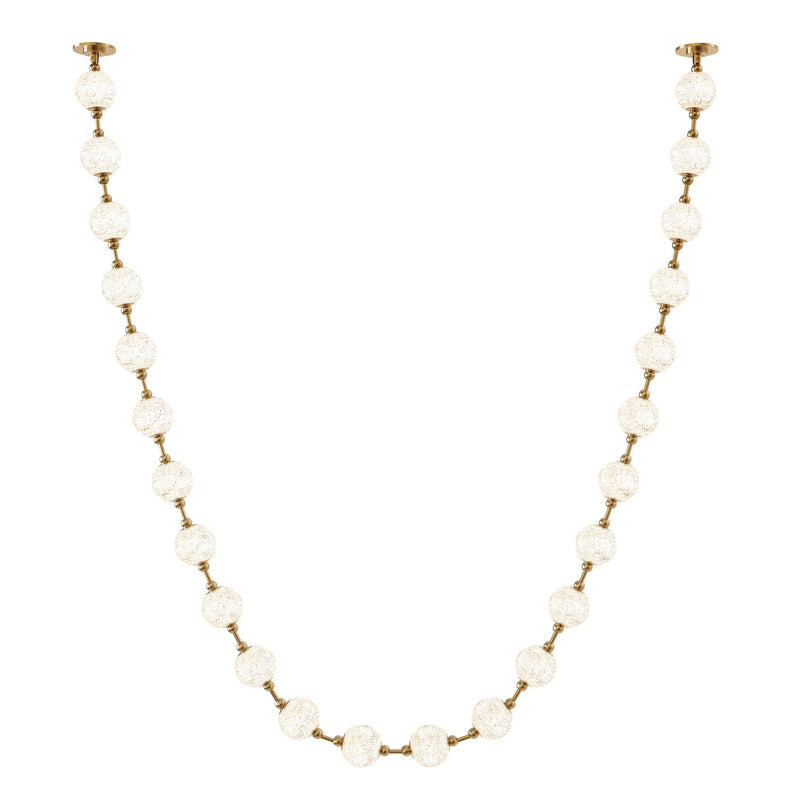 LED Pendant<br /><span style="color:#4AB0CE;">Entrega: 4-10 dias en USA</span><br /><span style="color:#4AB0CE;font-size:60%;">PREGUNTE POR ENTREGA EN PANAMA</span><br />Collection: Marni<br />Finish: Natural Brass