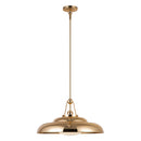 One Light Pendant<br /><span style="color:#4AB0CE;">Entrega: 4-10 dias en USA</span><br /><span style="color:#4AB0CE;font-size:60%;">PREGUNTE POR ENTREGA EN PANAMA</span><br />Collection: Palmetto<br />Finish: Polished Brass/Glossy Opal
