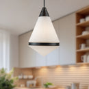 Alora - PD348022UBOP - One Light Pendant - Willard - Urban Bronze/Opal Matte Glass