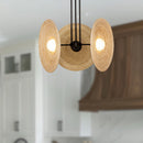 Alora - PD350318UBWO - LED Pendant - Harbour - Urban Bronze/Woven