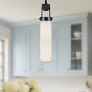 Alora - PD355015UBGO - One Light Pendant - Wynwood - Urban Bronze/Glossy Opal