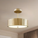 Alora - SF361212VB - LED Lantern - Kensington - Vintage Brass