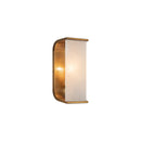 One Light Wall Sconce<br /><span style="color:#4AB0CE;">Entrega: 4-10 dias en USA</span><br /><span style="color:#4AB0CE;font-size:60%;">PREGUNTE POR ENTREGA EN PANAMA</span><br />Collection: Abbott<br />Finish: Vintage Brass/Alabaster