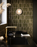 Alora - WV346006VBAR - LED Vanity - Dahlia - Vintage Brass/Alabaster