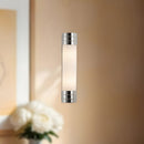 Alora - WV348218PNOP - Two Light Vanity - Willard - Polished Nickel/Opal Matte Glass