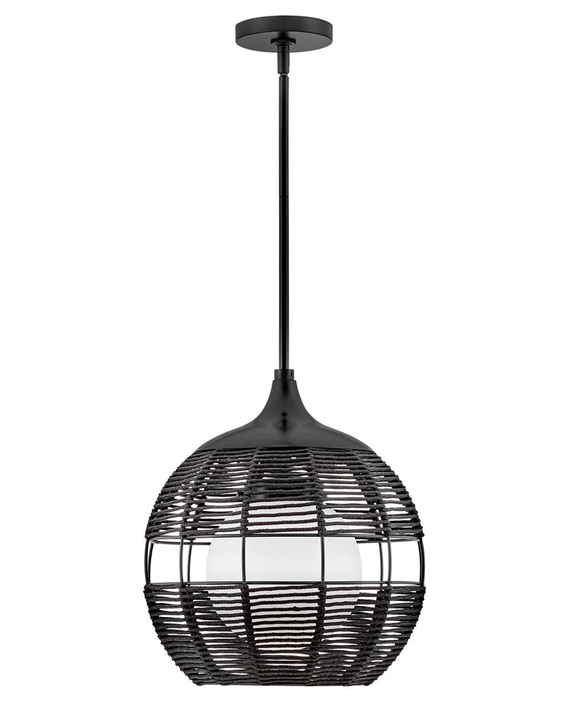 Hinkley - 19677BK - LED Pendant - Maddox - Black