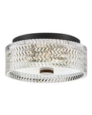 Hinkley - 5041BK - LED Flush Mount - Elle - Black