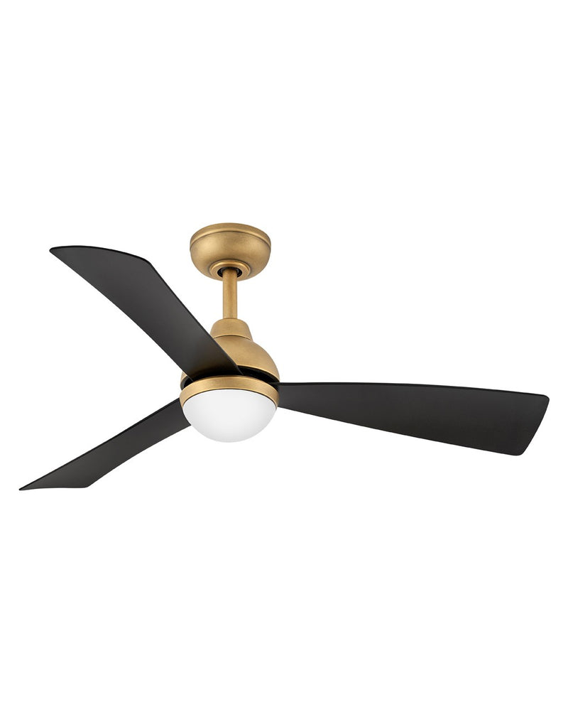 Hinkley - 905644FHB-LDD - 44" Ceiling Fan - Una - Heritage Brass