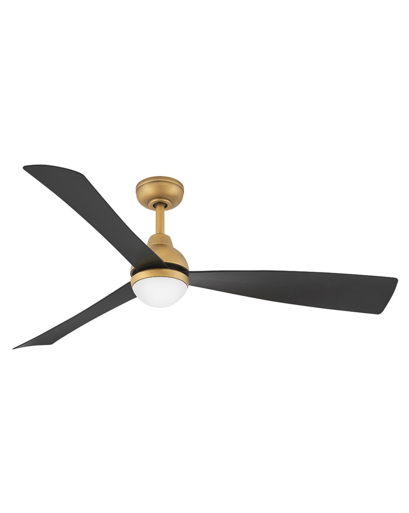 Hinkley - 905656FHB-LDD - 56" Ceiling Fan - Una - Heritage Brass