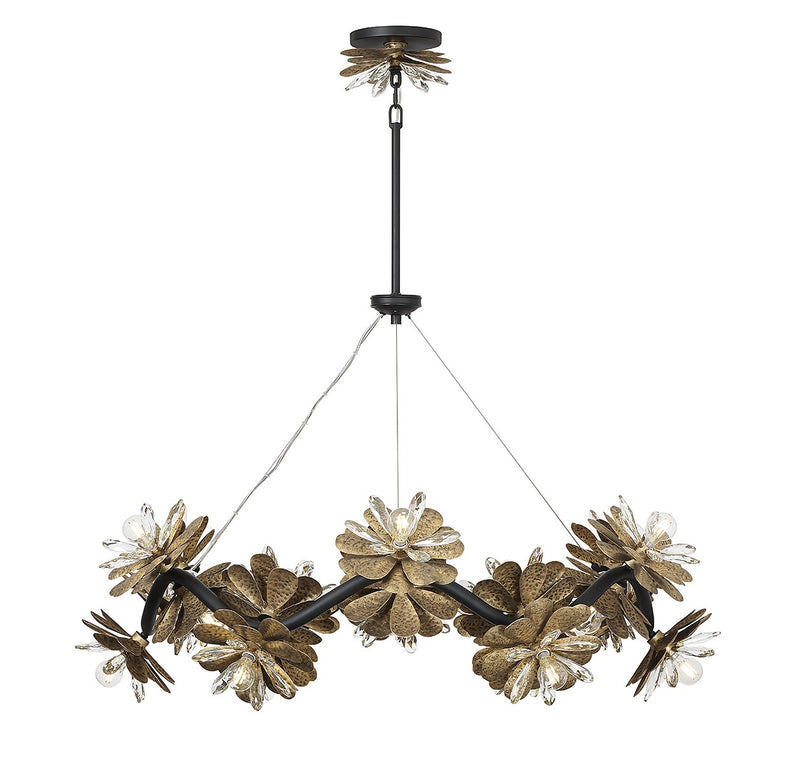 24 Light Chandelier<br /><span style="color:#4AB0CE;">Entrega: 1-2 semanas en USA</span><br /><span style="color:#4AB0CE;font-size:60%;">PREGUNTE POR ENTREGA EN PANAMA</span><br />Collection: Giselle<br />Finish: Delphine