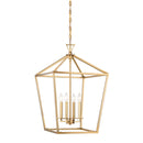 Four Light Pendant<br /><span style="color:#4AB0CE;">Entrega: 2-3 semanas en USA</span><br /><span style="color:#4AB0CE;font-size:60%;">PREGUNTE POR ENTREGA EN PANAMA</span><br />Collection: Townsend<br />Finish: Warm Brass