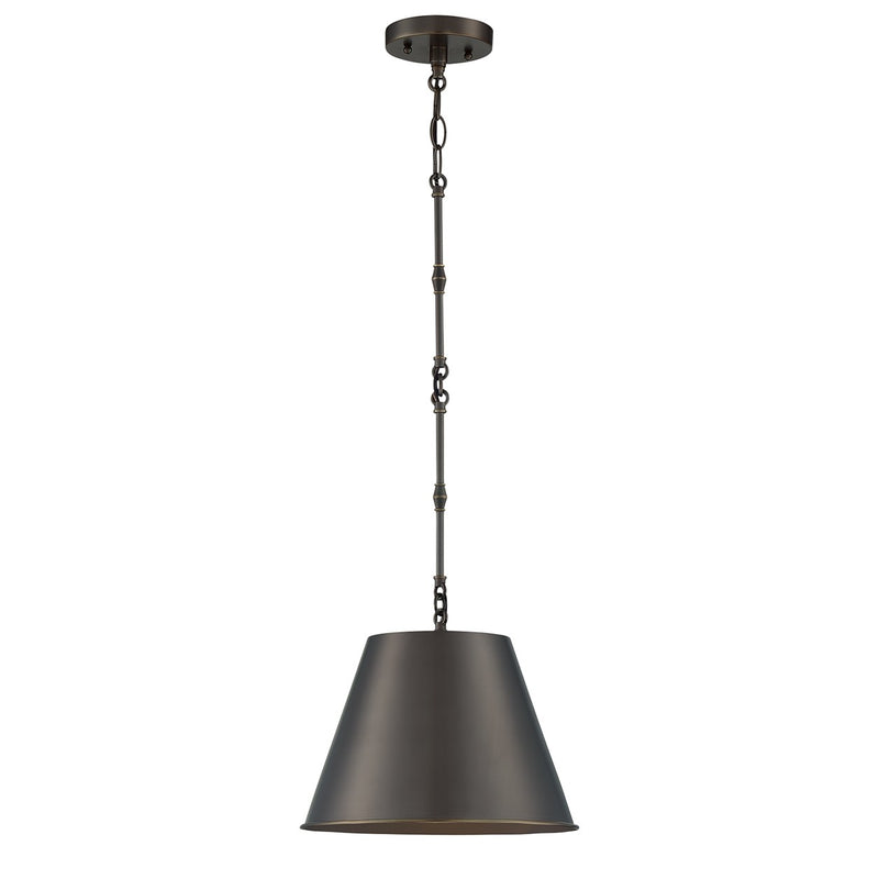 One Light Pendant<br /><span style="color:#4AB0CE;">Entrega: 4-10 dias en USA</span><br /><span style="color:#4AB0CE;font-size:60%;">PREGUNTE POR ENTREGA EN PANAMA</span><br />Collection: Alden<br />Finish: Old Bronze
