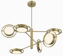 Metropolitan - N7676-695-L - LED Chandelier - Spectr - Soft Brass