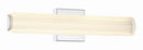 George Kovacs - P1022-077-L - LED Bath Vanity - Razors Edge - Chrome