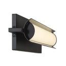 George Kovacs - P1553-66A-L - LED Wall Mount - Trizay - Coal Black