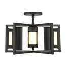 LED Wall Sconce<br /><span style="color:#4AB0CE;">Entrega: 4-10 dias en USA</span><br /><span style="color:#4AB0CE;font-size:60%;">PREGUNTE POR ENTREGA EN PANAMA</span><br />Collection: Trizay<br />Finish: Coal Black