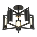 LED Wall Sconce<br /><span style="color:#4AB0CE;">Entrega: 4-10 dias en USA</span><br /><span style="color:#4AB0CE;font-size:60%;">PREGUNTE POR ENTREGA EN PANAMA</span><br />Collection: Trizay<br />Finish: Coal Black