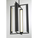 George Kovacs - P1555-66A-L - LED Pendant - Trizay - Coal Black