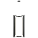 George Kovacs - P1556-66A-L - LED Pendant - Trizay - Coal Black