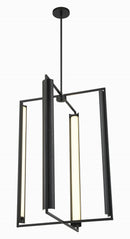 George Kovacs - P1556-66A-L - LED Pendant - Trizay - Coal Black