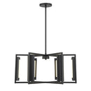 LED Pendant<br /><span style="color:#4AB0CE;">Entrega: 4-10 dias en USA</span><br /><span style="color:#4AB0CE;font-size:60%;">PREGUNTE POR ENTREGA EN PANAMA</span><br />Collection: Trizay<br />Finish: Coal Black