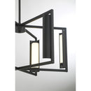 George Kovacs - P1558-66A-L - LED Pendant - Trizay - Coal Black