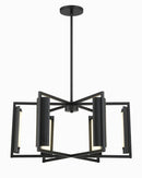 George Kovacs - P1558-66A-L - LED Pendant - Trizay - Coal Black