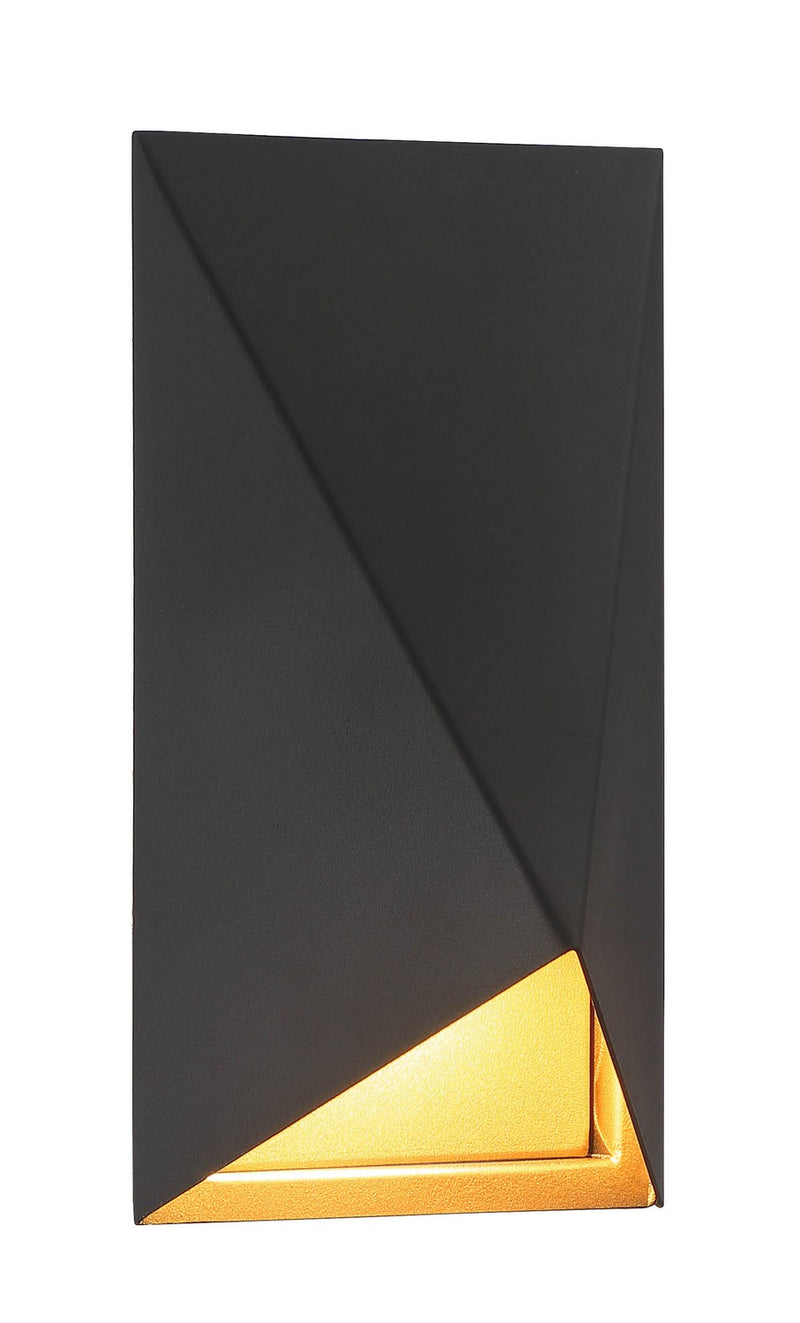 George Kovacs - P1620-764-L - LED Wall Sconce - Peekaboo - Sand Coal With Sand Gold Highlights