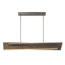 LED Island Pendant<br /><span style="color:#4AB0CE;">Entrega: 4-10 dias en USA</span><br /><span style="color:#4AB0CE;font-size:60%;">PREGUNTE POR ENTREGA EN PANAMA</span><br />Collection: Intersezioni<br />Finish: Midnight Iron And Faux Walnut