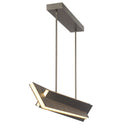 LED Island Pendant<br /><span style="color:#4AB0CE;">Entrega: 4-10 dias en USA</span><br /><span style="color:#4AB0CE;font-size:60%;">PREGUNTE POR ENTREGA EN PANAMA</span><br />Collection: Intersezioni<br />Finish: Midnight Iron And Faux Walnut