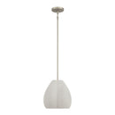 One Light Pendant<br /><span style="color:#4AB0CE;">Entrega: 4-10 dias en USA</span><br /><span style="color:#4AB0CE;font-size:60%;">PREGUNTE POR ENTREGA EN PANAMA</span><br />Collection: Sima<br />Finish: Burnished Nickel