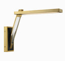George Kovacs - P1920-726-L - LED Wall Sconce - Sauvity - Coal And Soft Brass