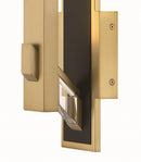 George Kovacs - P1921-726-L - LED Wall Sconce - Sauvity - Coal And Soft Brass