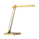 LED Table Lamp<br /><span style="color:#4AB0CE;">Entrega: 4-10 dias en USA</span><br /><span style="color:#4AB0CE;font-size:60%;">PREGUNTE POR ENTREGA EN PANAMA</span><br />Collection: Sauvity<br />Finish: Coal And Soft Brass