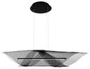 George Kovacs - P8564-0-66A-L - LED Island Pendant - Alambre - Coal Black