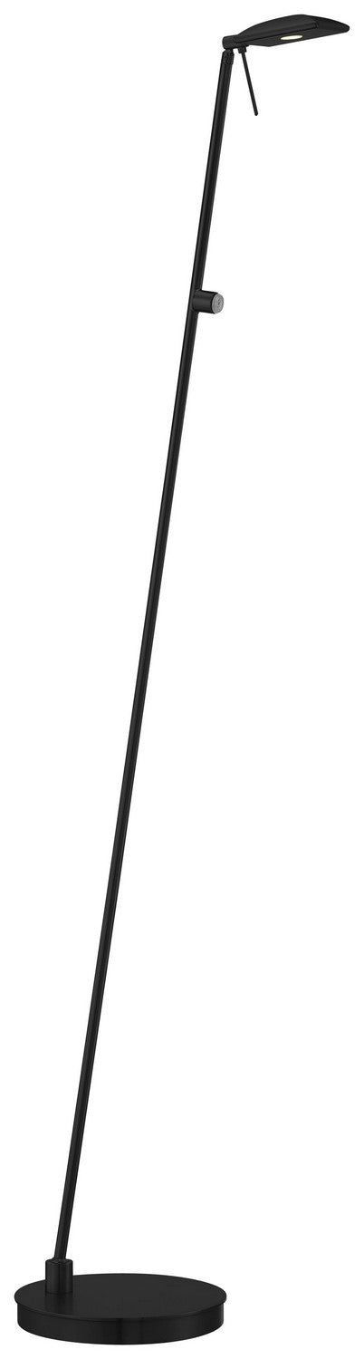 George Kovacs - P4324-66A - LED Floor Lamp - Task Portables - Coal Black