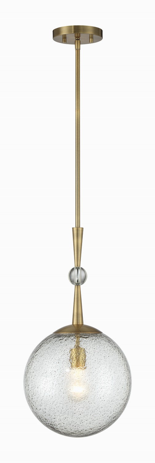 Minka-Lavery - 1337-923 - One Light Mini Pendant - POPULUXE - Oxidized Aged Brass