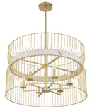 Six Light Pendant<br /><span style="color:#4AB0CE;">Entrega: 4-10 dias en USA</span><br /><span style="color:#4AB0CE;font-size:60%;">PREGUNTE POR ENTREGA EN PANAMA</span><br />Collection: Park Slope by Robin Baron<br />Finish: Nouveau Gold