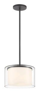 Minka-Lavery - 4102-66 - One Light Pendant - Parsons Studio - Sand Coal
