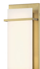 LED Wall Sconce<br /><span style="color:#4AB0CE;">Entrega: 4-10 dias en USA</span><br /><span style="color:#4AB0CE;font-size:60%;">PREGUNTE POR ENTREGA EN PANAMA</span><br />Collection: Tarnos<br />Finish: Soft Brass