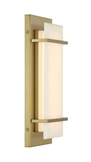 LED Wall Sconce<br /><span style="color:#4AB0CE;">Entrega: 4-10 dias en USA</span><br /><span style="color:#4AB0CE;font-size:60%;">PREGUNTE POR ENTREGA EN PANAMA</span><br />Collection: Tarnos<br />Finish: Soft Brass