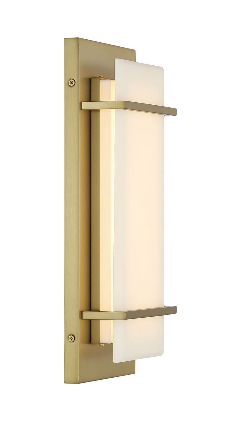 LED Wall Sconce<br /><span style="color:#4AB0CE;">Entrega: 3-4 semanas en USA</span><br /><span style="color:#4AB0CE;font-size:60%;">PREGUNTE POR ENTREGA EN PANAMA</span><br />Collection: Tarnos<br />Finish: Soft Brass